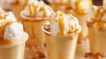 Salted Caramel Pudding Shots Double As Dessert
