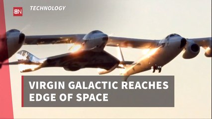 Virgin Galactic On Edge Of Space