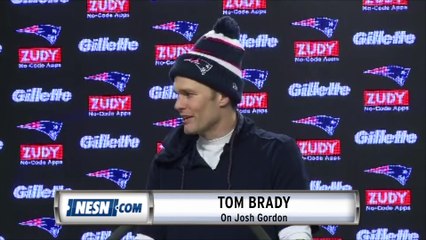 Tom Brady, Rob Gronkowski react to Josh Gordon suspension