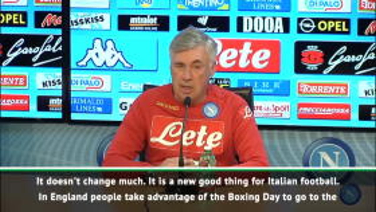 Serie A: Napoli manager Ancelotti compares Chri...