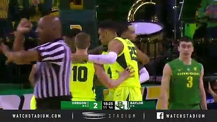 Oregon vs. Baylor Basketball Highlights (2018-19)