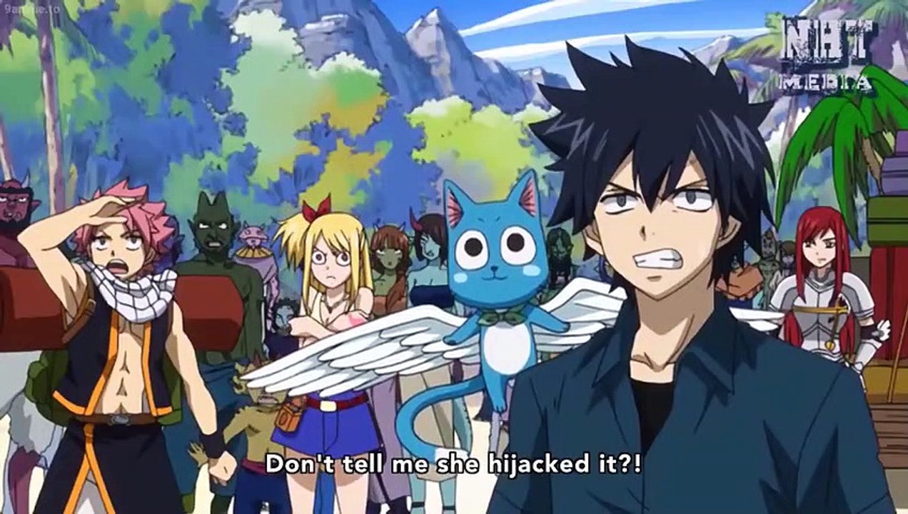 Natsu -  Anger when the lover is harassed ! Fairy Tail  フェアリーテイル !  Full HD