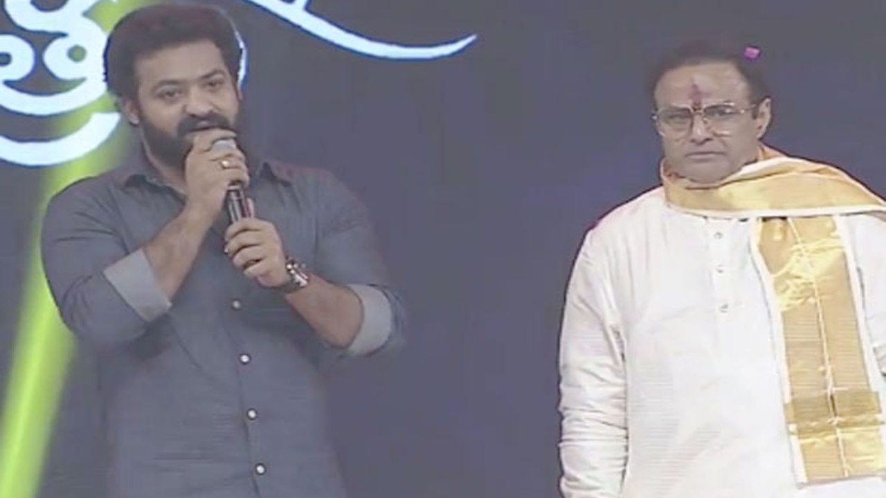 Jr NTR Outstanding Speech @ NTR Biopic Audio Launch | Filmibeat Telugu