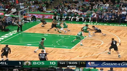 Milwaukee Bucks at Boston Celtics Raw Recap