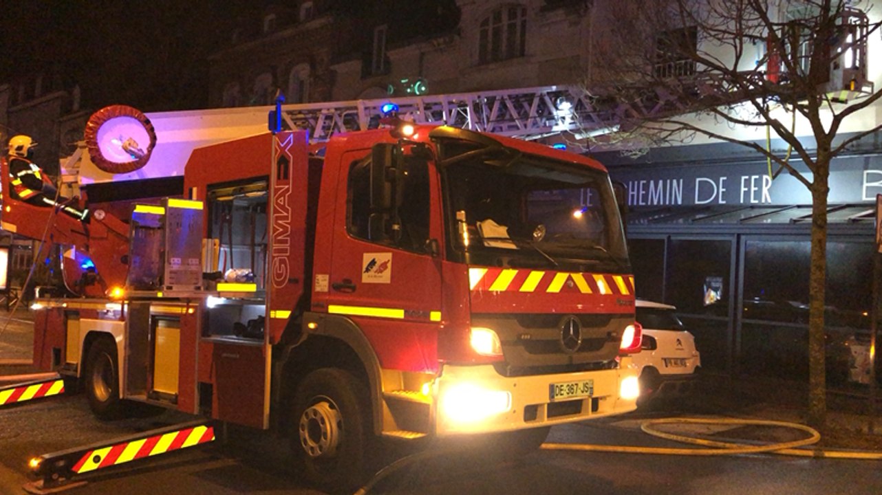 Incendie à l’hôtel restaurant le Chemin de fer
