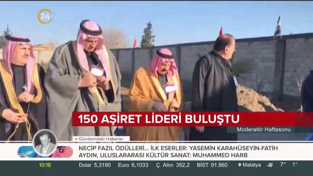 Aşiret liderleri Azez'de toplandı