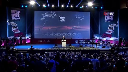 Cumhurbaşkanı Erdoğan'dan Necip Fazıl Kısakürek Açıklaması