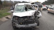 Sultangazi'de Zincirleme Trafik Kazası