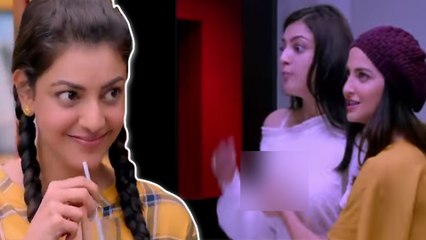 காஜலின் பாரிஸ் பாரிஸ் படத்தின் டீசரில் அதிர்ச்சி காட்சி- வீடியோ