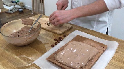 La bûche de Noël de Nicolas Paciello