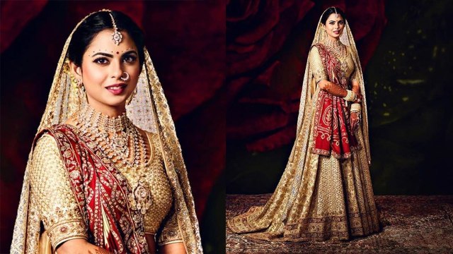 Isha Ambani saree in Fashion trend: ईशा अम्बानी की साड़ी बनी दुल्हनों की पहली पसंद | Boldsky