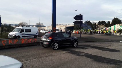 Gilets jaunes à Avignon Nord