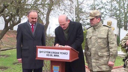 İçişleri Bakanı Soylu'dan hudut birliklerine ziyaret - EDİRNE