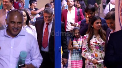 Aishwarya with Abhishek, Sohail Khan and Others At Dhirubhai Ambani School