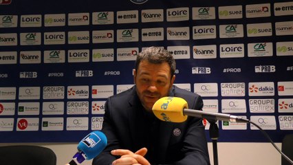 2018/19 Réaction de Laurent Pluvy après Chorale - Orléans (82-69, ProB J11)