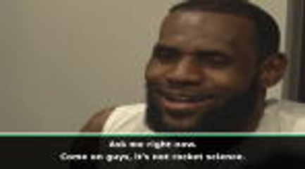 I would love to play with a lot of great players - LeBron unfazed that Davis comments caused a stir