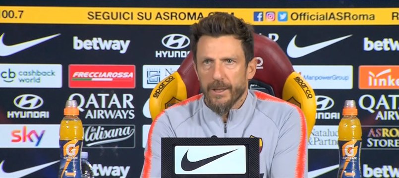 17e j. - Di Francesco : J'aimerais que Ronaldo ne joue pas