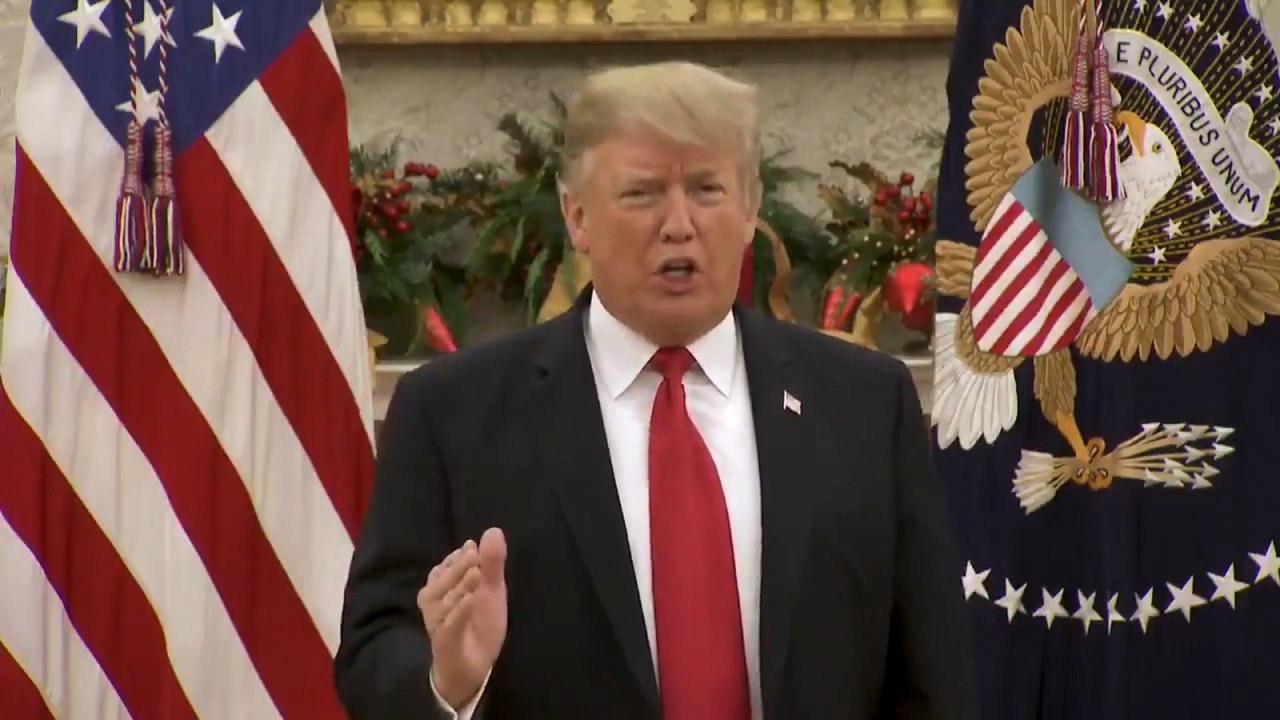 Trump Twitter Video Stokes Fears Of Drugs And Migrants In Plea For Wall Funding