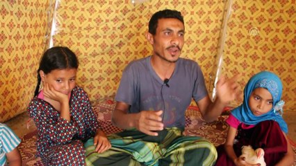 Yemenli baba kansere yakalanan kızını tedavi ettirememenin çaresizliğini yaşıyor (2) - MARİB