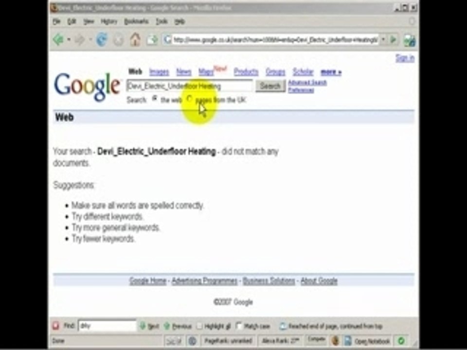 google dashes