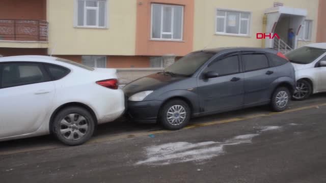 Erzurum Direksiyon Başında Kalp Krizi Geçirdi, Otomobillere Çarparak Durabildi