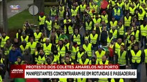 Tentativa dos coletes amarelos de bloquear acessos à cidade do Porto falhou