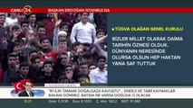 Erdoğan: Burada gurur, kibir olmaz
