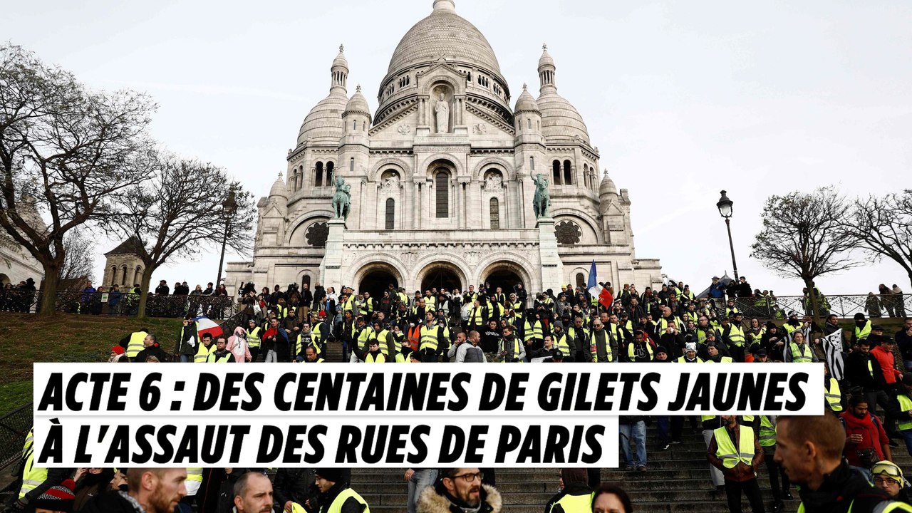 Acte 6 : les Gilets jaunes à l'assaut des rues de Paris
