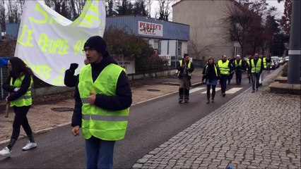 Marche des Gilets jaunes de l'Ondaine