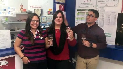 En la administración de Avenida Cristóbal Colón, en el Puertito de Güímar, celebran el Gordo