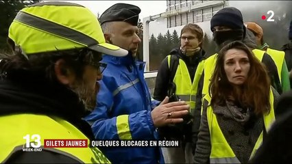 "Gilets jaunes" : blocages en région