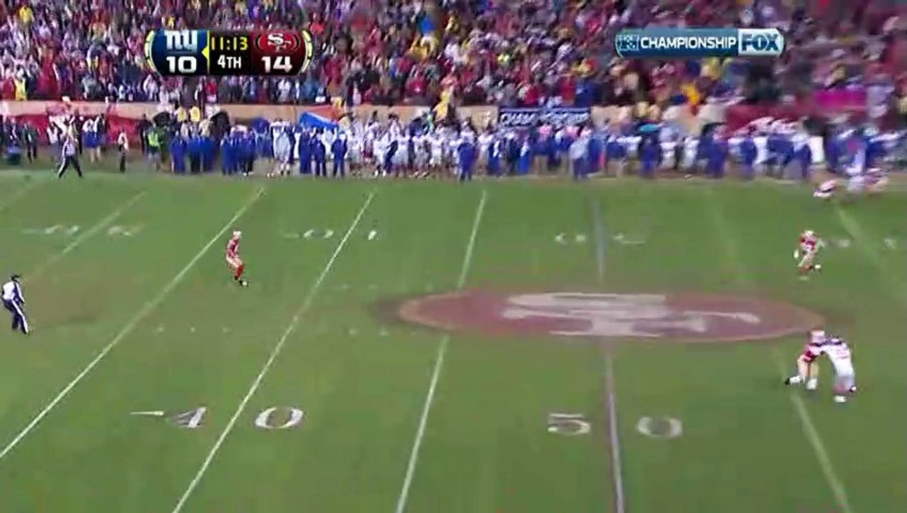 2011 NFC Championship Giants vs 49ers Highlights