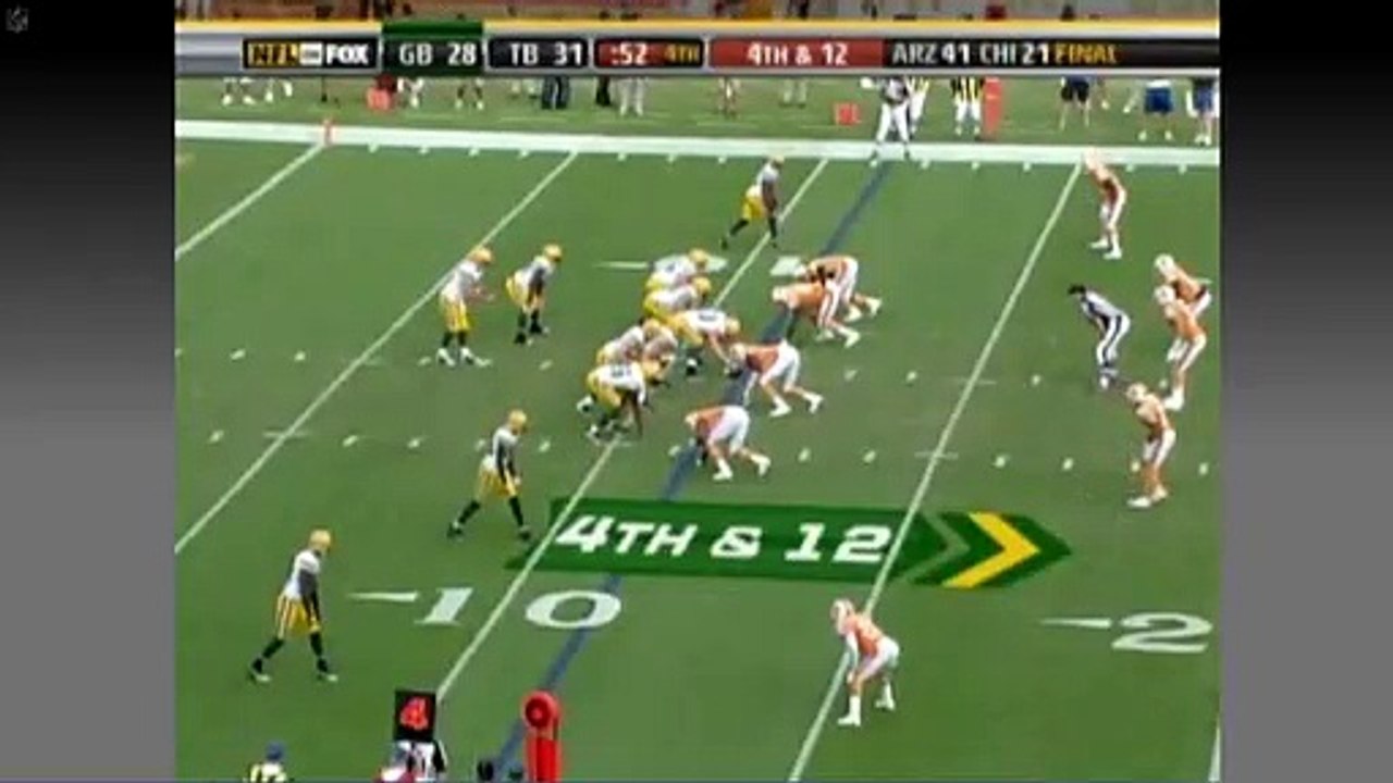Aaron Rodgers Only Career Pick Six