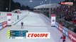 L'arrivée de la poursuite en vidéo - Biathlon - CM (H)