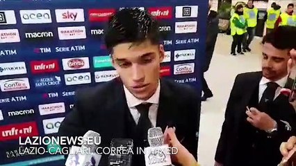 LAZIO-CAGLIARI, CORREA IN MIXED