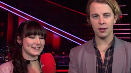 Tom Odell & Jessica Schaffler - Interview (The Voice Of Germany)