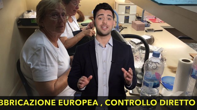 Incredibile guarda ! la fabbrica di protesi capelli e parrucche uomo donna WUBER´S