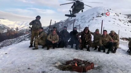 Mağaradaki 20’den fazla terörist yerli mühimmatla 9 noktadan vuruldu