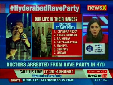 Rave party busted in Hyderabad, 7 doctors arrested