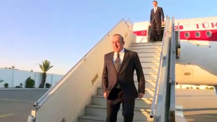 Dışişleri Bakanı Mevlüt Çavuşoğlu Tunus'ta