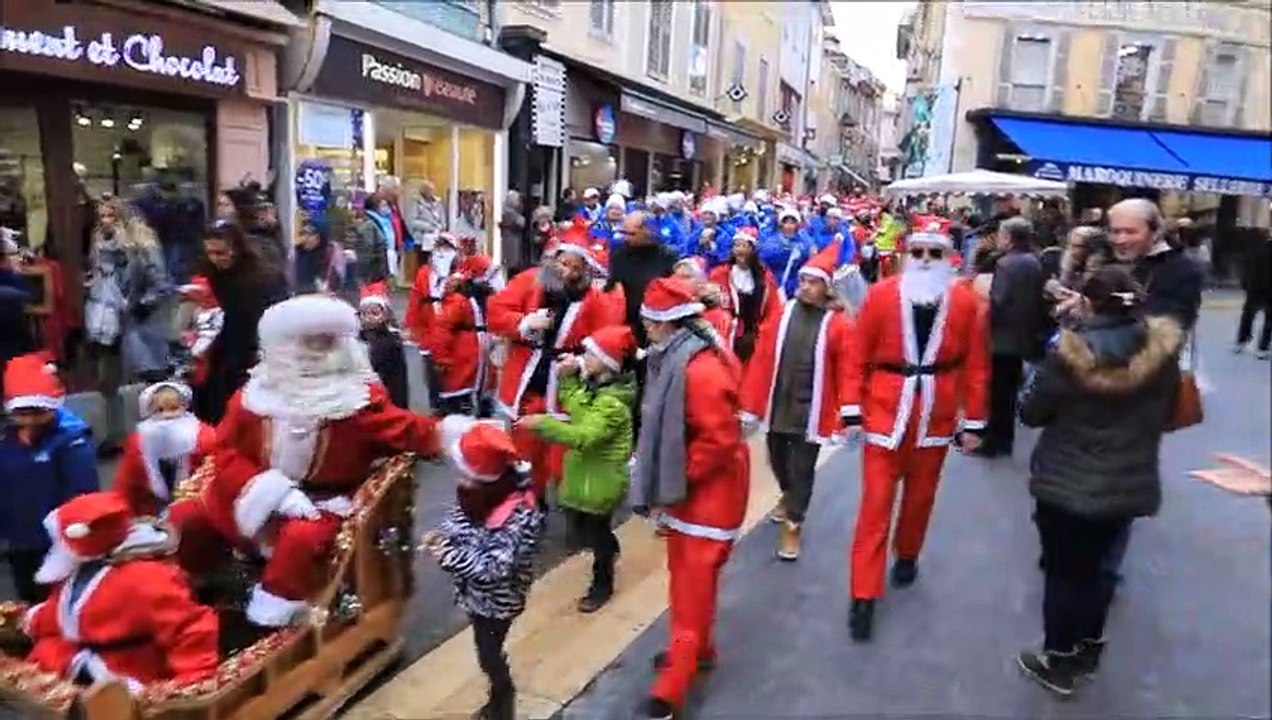 Les pères Noël de Gap