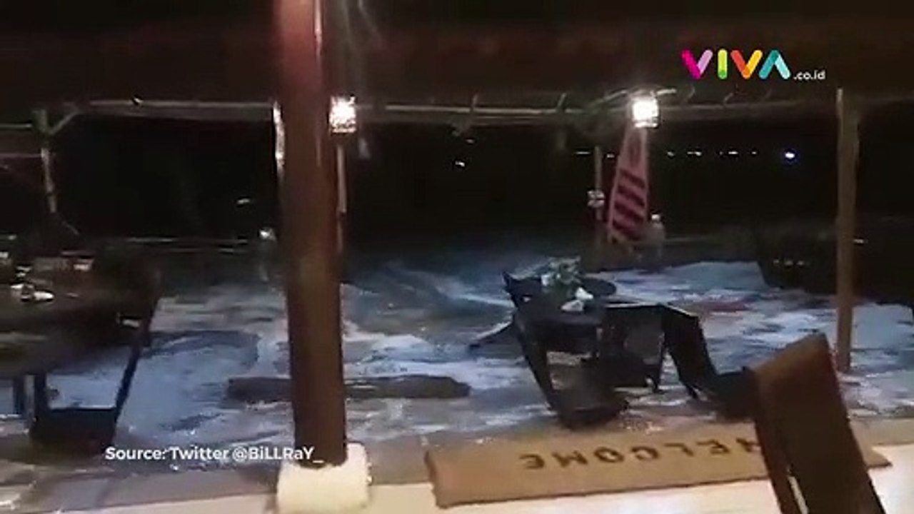 VIDEO: Detik-detik Dahsyatnya Air Laut Anyer Ma...