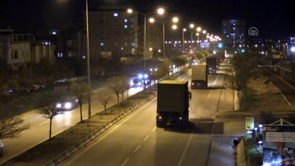 Suriye sınırına askeri sevkiyat - KİLİS