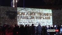 Report Tv - Rihapet Kalaja e Tiranës, Veliaj: Një tjetër histori suksesi për Tiranën