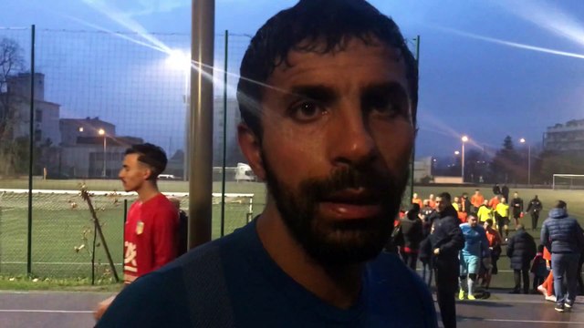 Coupe du Rhône – Sid Ahmed KHANTAR réagit après l’élimination de l’O SAINT-GENIS LAVAL au FC CROIX-ROUSSIEN