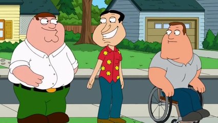 Family Guy - Peter hit his eye by mistake