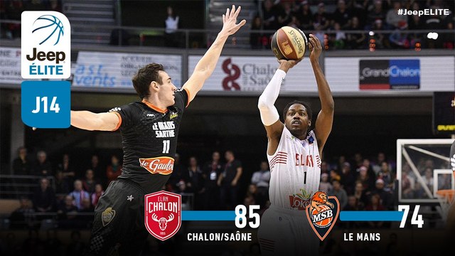 Jeep® ÉLITE : Chalon-sur-Saône vs Le Mans (J14)