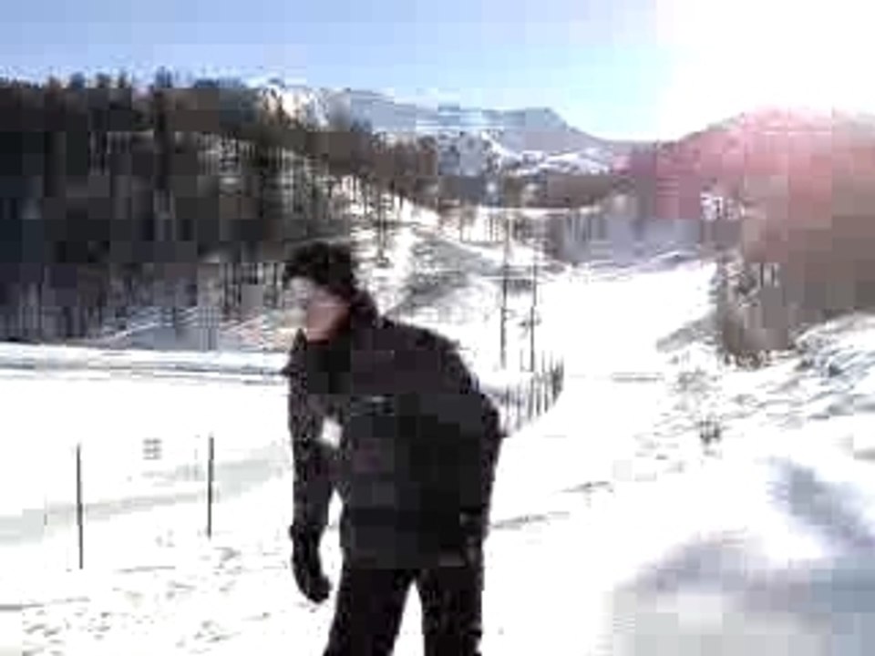 chute ski 2