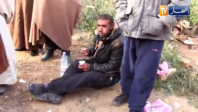 شاهد كيف يتضامن المواطنون بأم الشمل لإنقاذ الشاب عياش في المسيلة