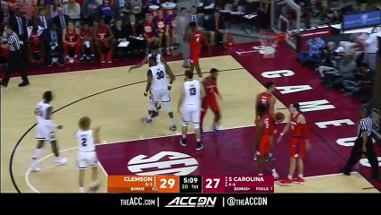 Clemson vs. South Carolina Basketball Highlights (2018-19)